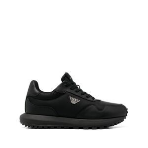 Emporio Armani Men's Chunky Sole Leather Sneakers